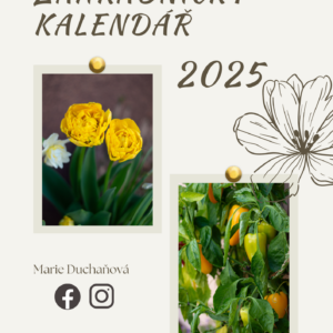 Zahradnický kalendář 2025 vel. A3